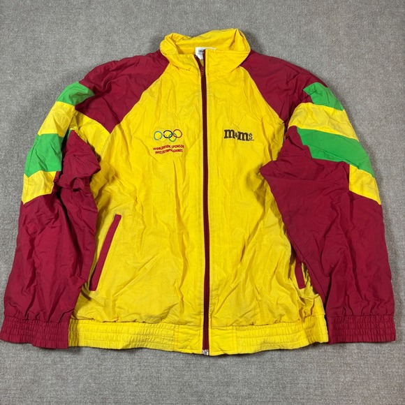 Mars, Inc. Other - Vintage M&Ms Olympics Sponsor Jacket 1991 Mars Inc. USA Large Multicolor